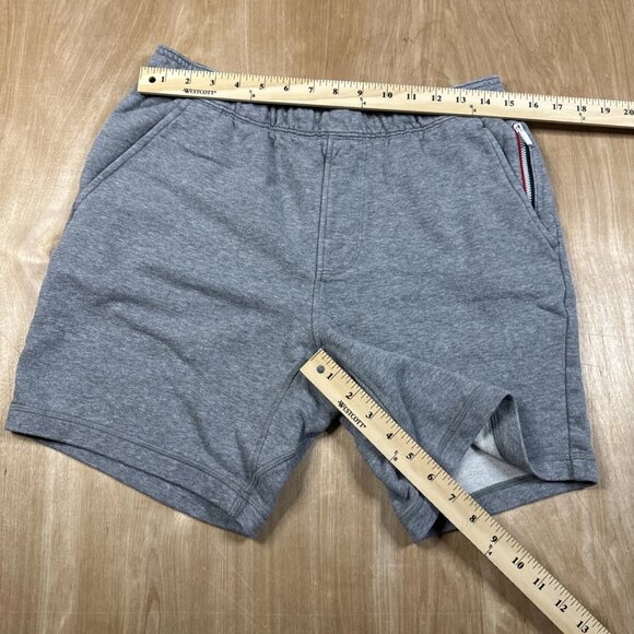 Fourlaps Re-Up Men’s Gray Elastic Waist Running Athletic Shorts Size Medium - Picture 3 of 6